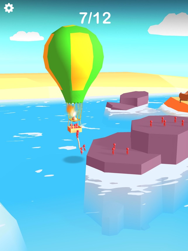 Balloon Escape 3D, game for IOS