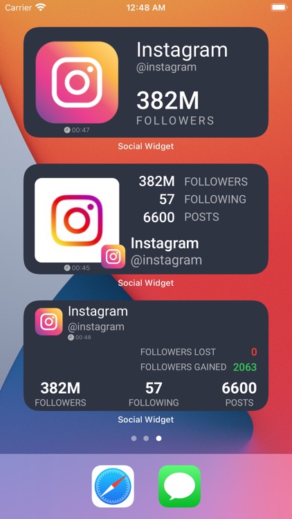 Social Widget Pro ++ Counter