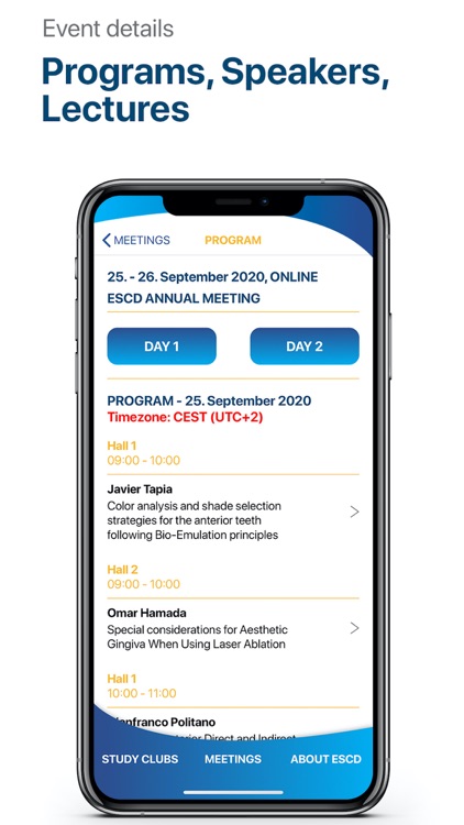 ESCD Meetings and Study Clubs screenshot-3