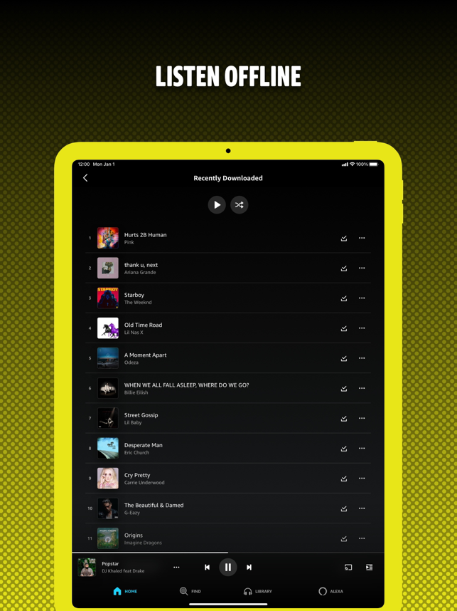 Amazon Music iOS Apps Reviews & Downloads