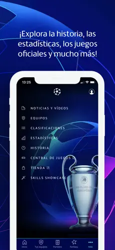 Captura de Pantalla 6 Oficial Champions League iphone