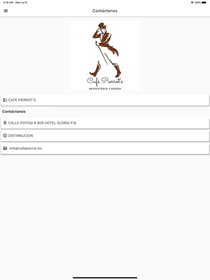 Café Pierrots Delivery