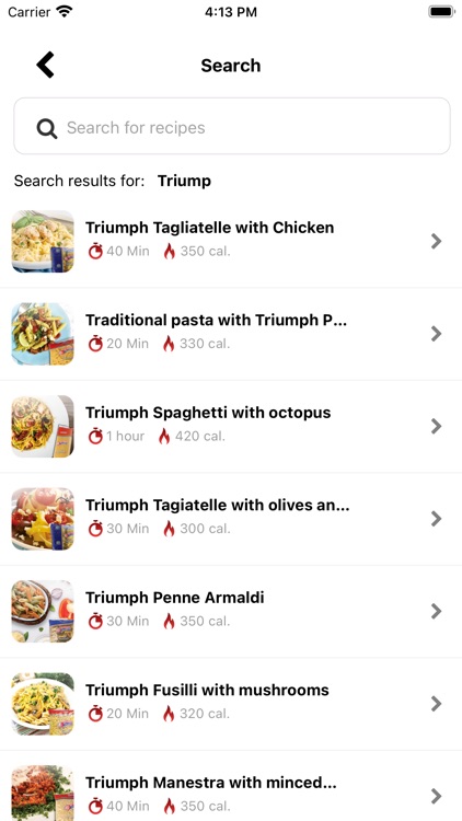 Triumph Recipes screenshot-4