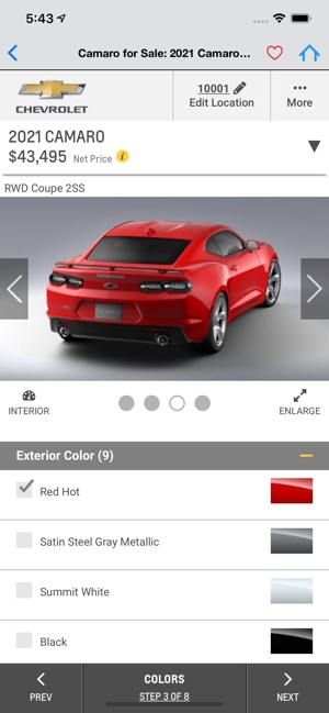 Chevrolet Camaro on the App Store