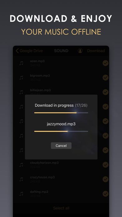 Equalizer+ HD music player Screenshot