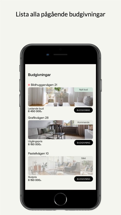Bidtruster för Mäklare