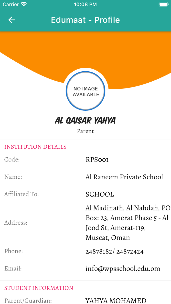 Alraneem Student/Parent