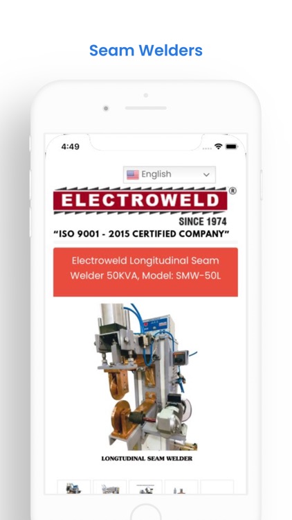 Electroweld - Welding Machines screenshot-6