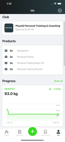 Game screenshot PhysIQ Personal Training apk