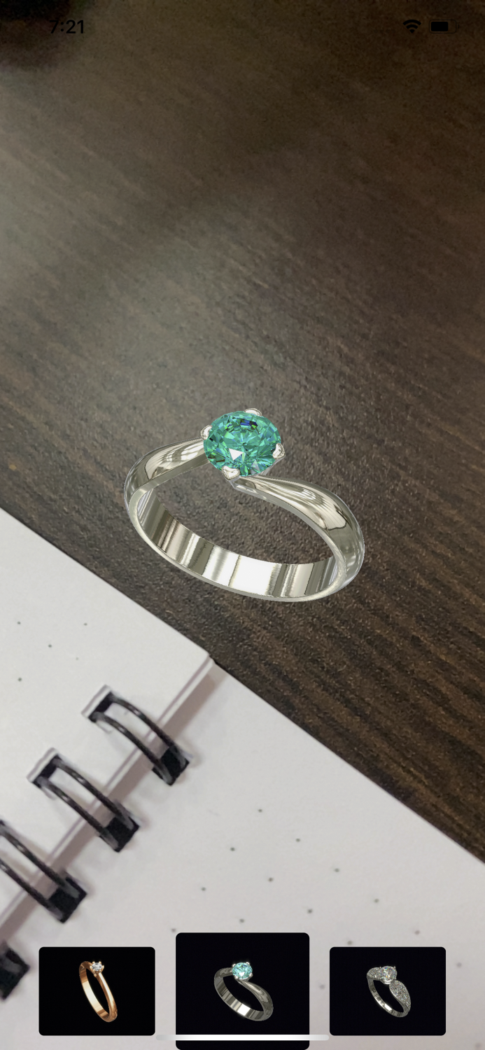 Jewelry Ring AR