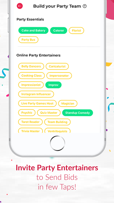 How to cancel & delete Party Signup - Invite & RSVP from iphone & ipad 4