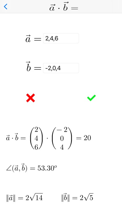 Vector calculator Math Physics screenshot-9