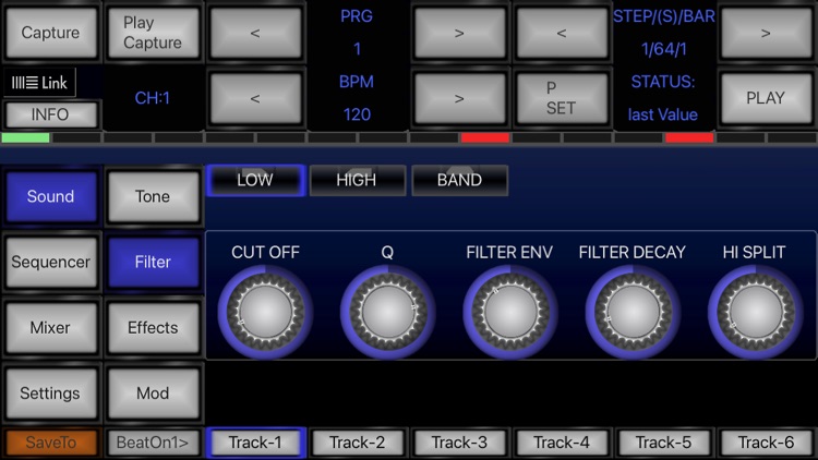 6X806 Drum Machine Synth screenshot-4