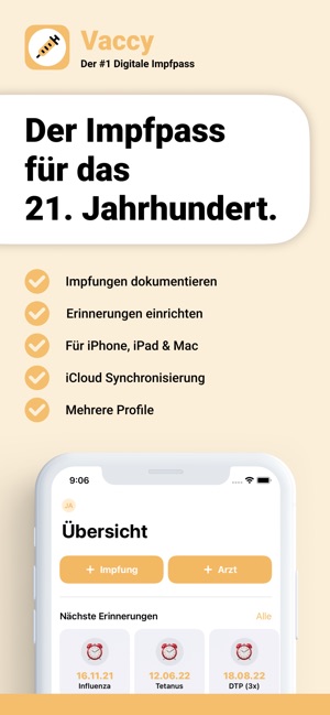 Vaccy Digitaler Impfpass Im App Store