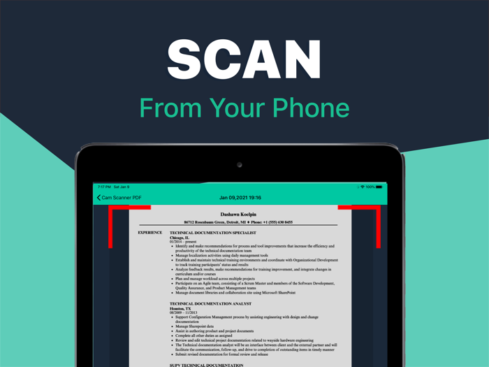 Cam Scanner  PDF Scanner Pro