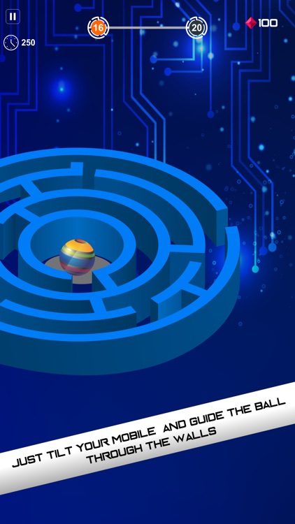 Maze ball: slido roll the ball screenshot-3