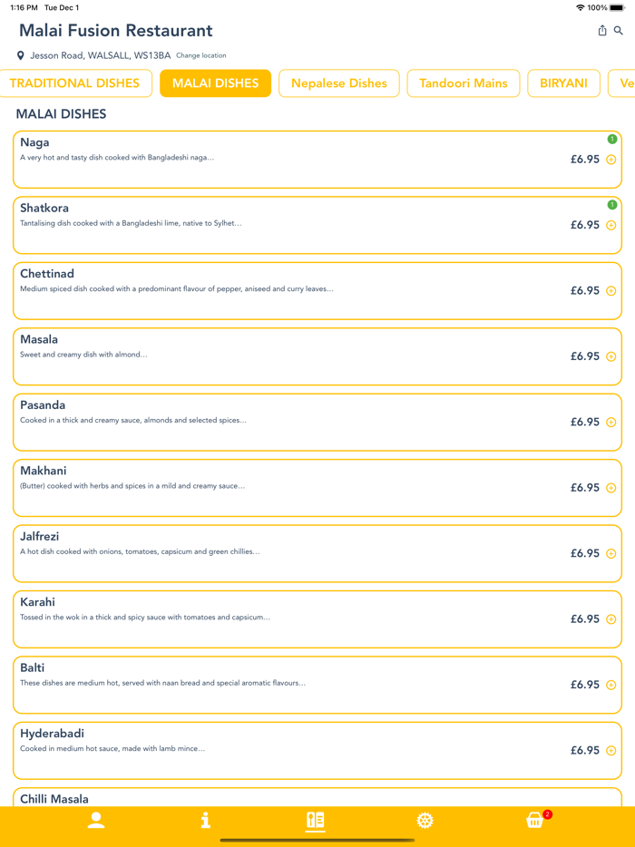 Malai Fusion Restaurant