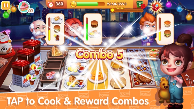 Yummy Bus-Happy Cooking Games