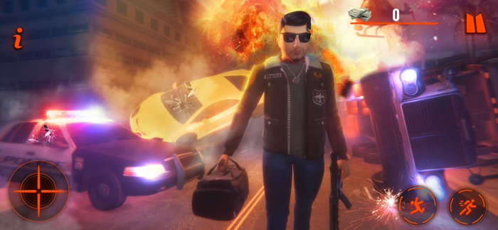 Miami City Gangster Crime Auto