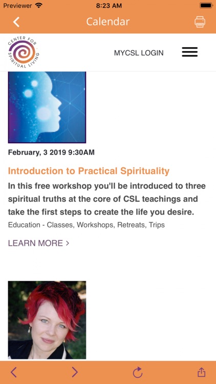 Center for Spiritual Living SE