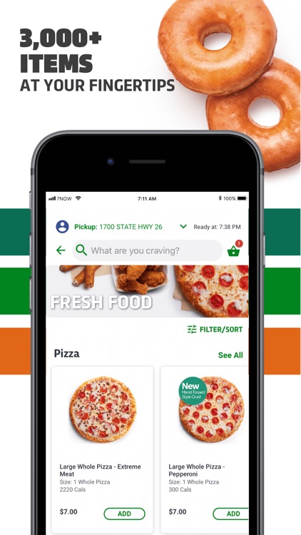 7NOW: Food & Alcohol Delivery