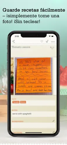 Imágen 1 OrganizEat recipe meal planner iphone