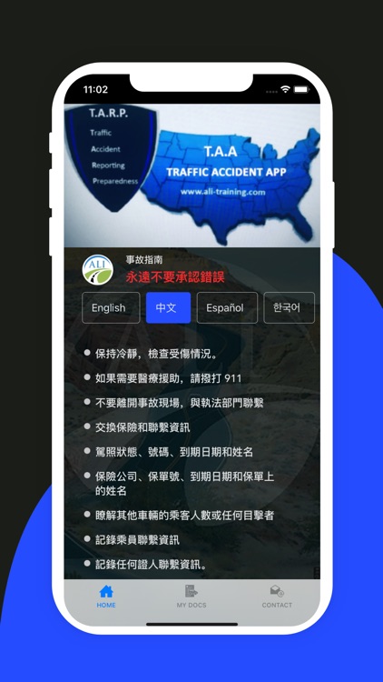 Traffic Accident App