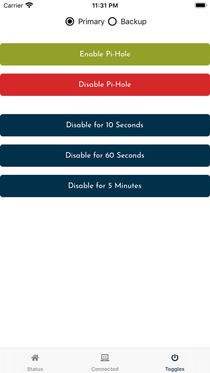 Pi ContrHOLE (Pi-Hole Remote)