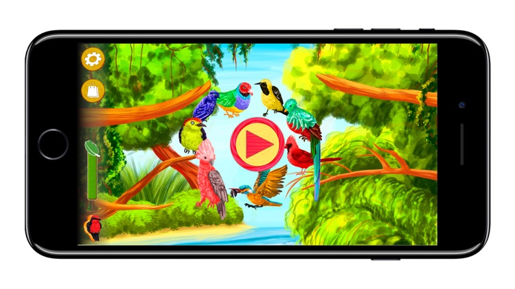 KidsDi: World birds' puzzle screenshot-0