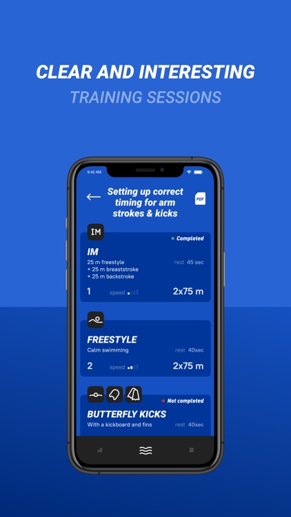 SwimUp - Swimming training screenshot-5