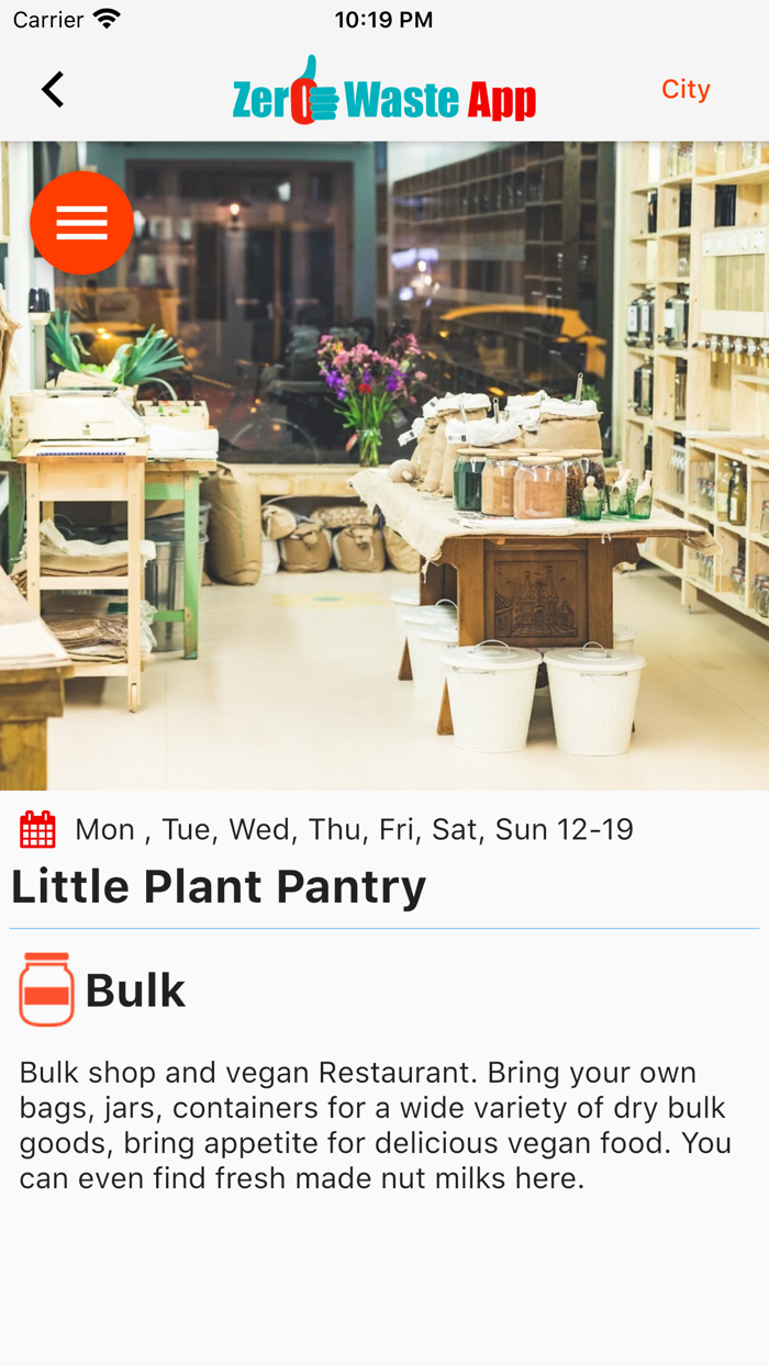 Zero Waste App
