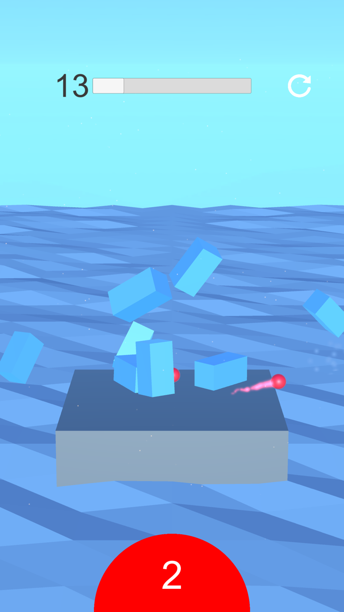 Cubes Falling