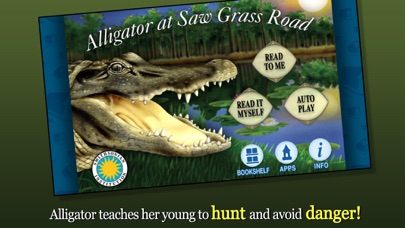 How to cancel & delete Alligator at Saw Grass Road - Smithsonian's from iphone & ipad 1