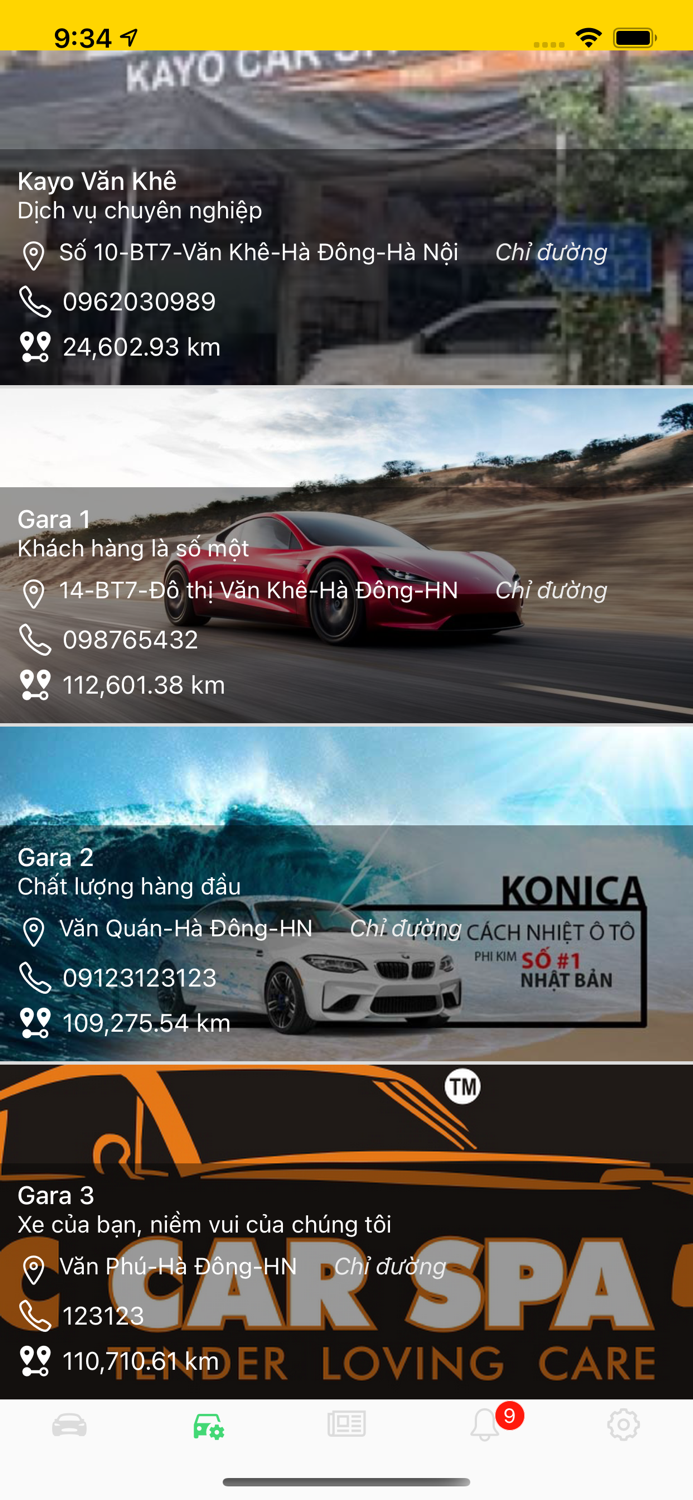 Xee - Đặt lịch chăm sóc xe