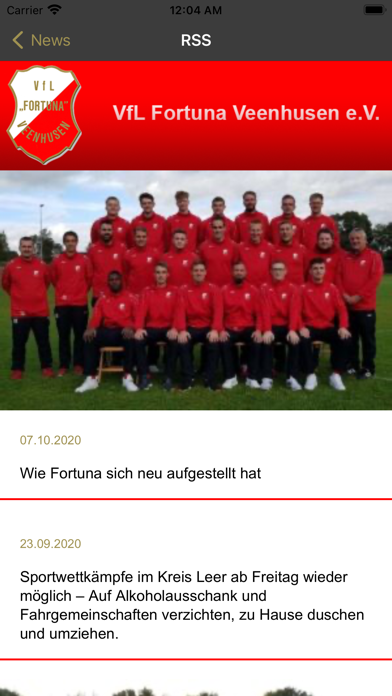 VfL Fortuna Veenhusen screenshot 3