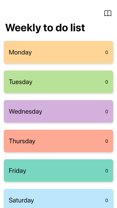 Weekly to do list image #1