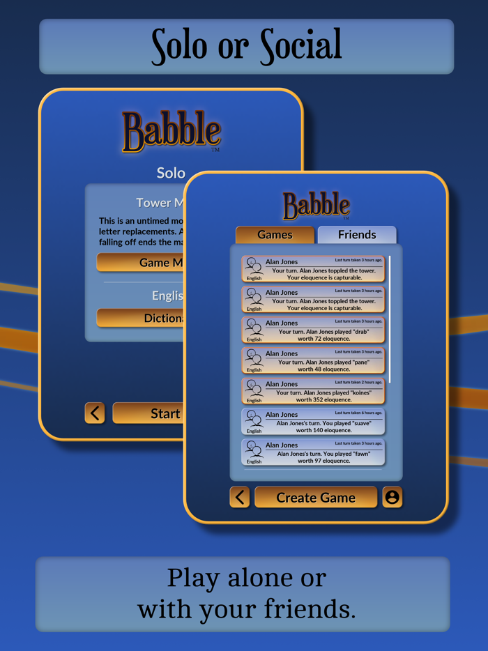 Babble - Word Stacker