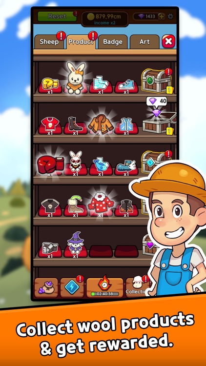 Sheep Farm: Idle games, Tycoon screenshot-3