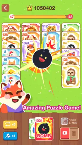 Game screenshot 2048 Solitaire - Zoo Edition apk