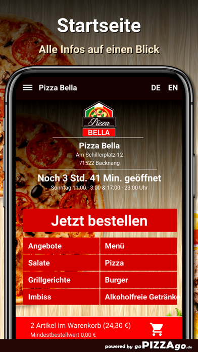 Pizza Bella Backnang screenshot 2