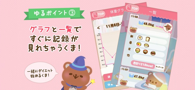 ダイエットが続く かんたん食事記録で痩せる 体重管理もぐたん をapp Storeで