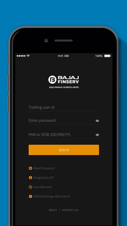 Bajaj Financial Trading App