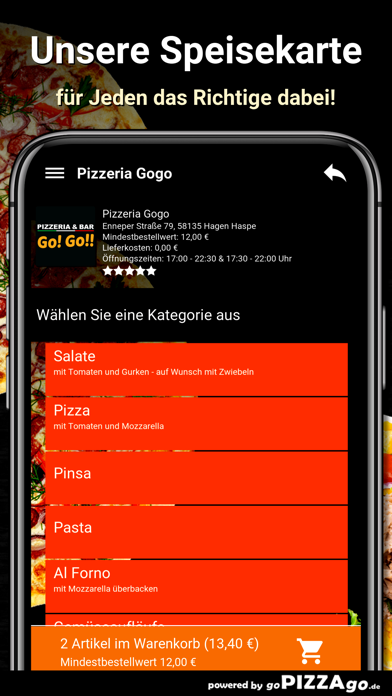 Pizzeria Gogo Hagen Haspe screenshot 4