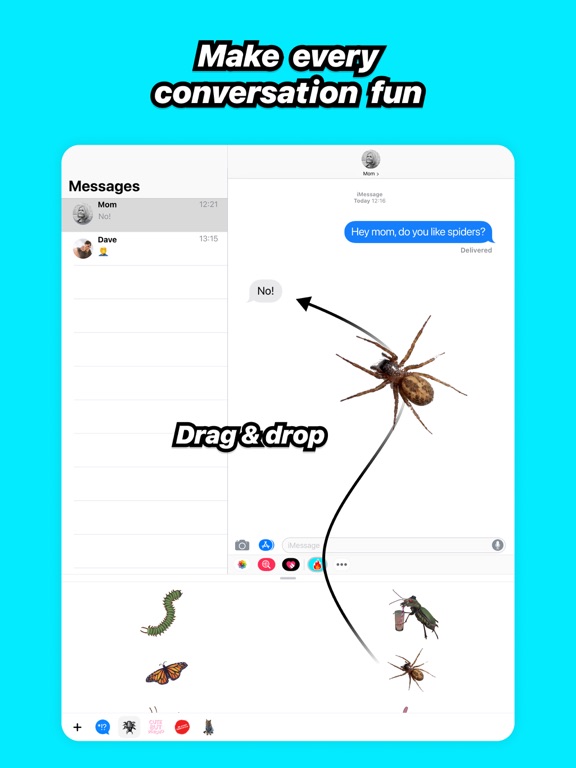iPad Image of Litstick - Best Stickers App