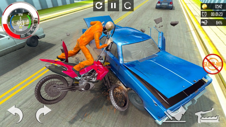 Bike Crash 2021: Beam Drive 3D screenshot-4