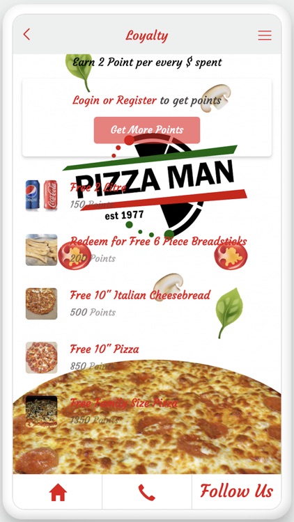 Pizza Man app