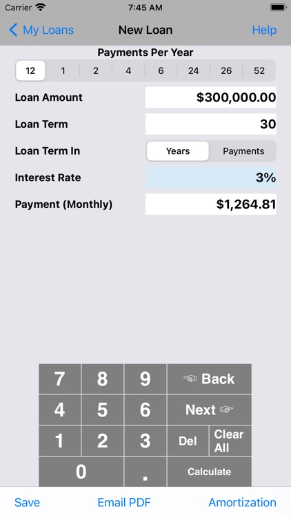 Bighorn Loan Calculator