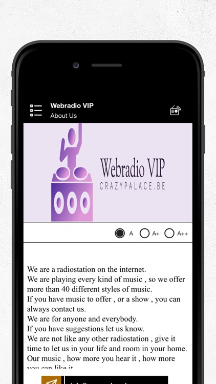 Webradio VIP screenshot-3