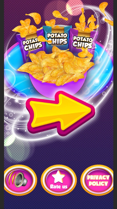 Potato Chips Food Making Games软件app开发