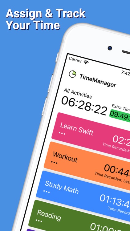 TimeManager: Assign Your Time